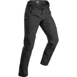 Spodnie turystyczne SH500 X-Warm męskie. Szare spodnie męskie QUECHUA, na zimę, m, bez wzorów, z elastanu. Za 129,99 zł.