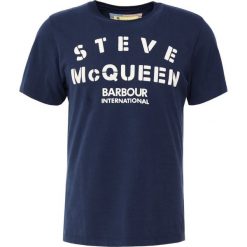 T-shirty męskie: Barbour International™ STENCIL TEE Tshirt z nadrukiem navy