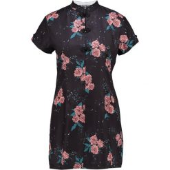 Sukienki: Fashion Union Petite HALIFAX ORIENTAL FLORAL PRINT Sukienka letnia black