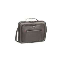 Torba na laptop Wenger Insight 15.6'', nylon, pojemność 10 l, szara. Szare torby na laptopa marki Wenger, w paski, z nylonu. Za 205,00 zł.