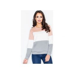 Bluzy rozpinane damskie: Bluza M426 Szary