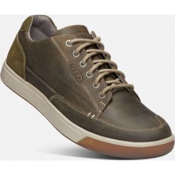 KEEN męskie trampki Glenhaven Sneaker M, Canteen/Dark Olive, 44. Zielone trampki męskie Keen, bez wzorów, ze skóry, bez zapięcia. W wyprzedaży za 339,00 zł.