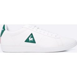 Le Coq Sportif - Buty Courtset. Białe buty sportowe męskie le coq sportif, z gumy, na sznurówki. W wyprzedaży za 199,90 zł.
