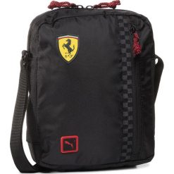 Saszetka PUMA - Ferrari Fanwear Portable 076884 02 Puma Black. Czarne torby męskie skórzane Puma, bez wzorów, z materiału, młodzieżowe. W wyprzedaży za 119,99 zł.