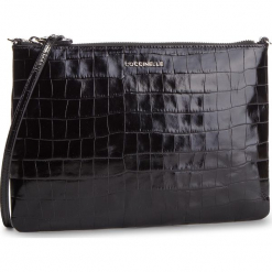 Torebka COCCINELLE - DV3 Mini Bag E5 DV3 55 F4 09 Noir 001. Czarne listonoszki damskie Coccinelle, ze skóry. Za 699,90 zł.