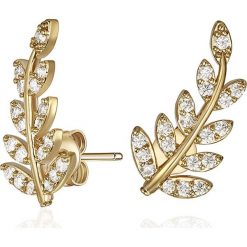 Kolczyki damskie: Kolczyki-wkrętki „Autumn” z kryształkami Swarovski