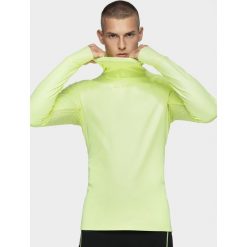 Bluza treningowa 4FPro męska. Pomarańczowe bluzy męskie s, ze skóry, z kapturem. W wyprzedaży za 149,99 zł.