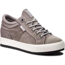 Sneakersy BIG STAR - BB274500 Grey. Szare sneakersy damskie BIG STAR, z materiału. Za 119,00 zł.