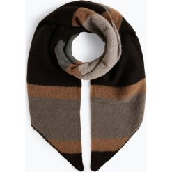 Pieces - Szalik damski – Fyron, szary. Szare szaliki damskie Pieces, w paski. Za 89,95 zł.
