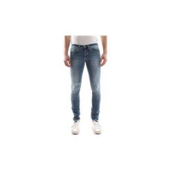 Jeansy slim fit Dondup GEORGE UP232. Niebieskie jeansy męskie Dondup, m, bez wzorów. Za 504,79 zł.