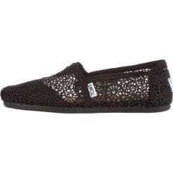TOMS Slip On Buty Czarny. Czarne trampki i tenisówki damskie Toms, z materiału. Za 287,95 zł.