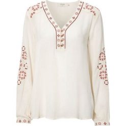 Cream Bluzka z wiskozy z haftami Lavilna złamana biel różowy female biały/różowy 38. Różowe bluzki damskie Cream, z haftami, z wiskozy, eleganckie, bez kołnierzyka, bez rękawów. Za 329,00 zł.