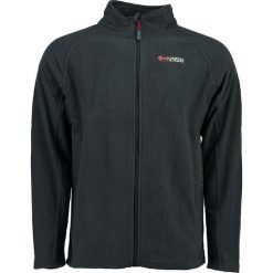 Kurtka polarowa "Tug" w kolorze granatowym. Niebieskie bluzy męskie Geographical Norway Men, s, z haftami, z materiału, ze stójką, bez rękawów, bez kaptura. W wyprzedaży za 59,95 zł.