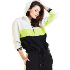 Bluza A265 różowy. Różowe bluzy damskie Awama, s. Za 191,88 zł.