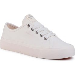 Tenisówki GANT - Zanara 20539522 Off White G20. Brązowe półbuty damskie GANT, bez wzorów, z gumy, bez zapięcia. Za 339,00 zł.