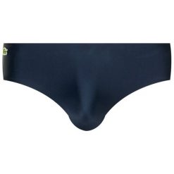 Kąpielówki Lacoste MF6601. Czerwone kąpielówki męskie Lacoste, m, bez wzorów, z elastanu. Za 169,00 zł.