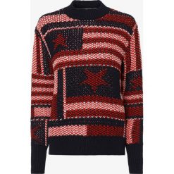 Tommy Jeans - Sweter damski, niebieski. Niebieskie swetry damskie Tommy Jeans, s, bez wzorów, z jeansu, bez rękawów, bez kaptura. Za 579,95 zł.