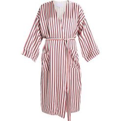 Szlafroki damskie: ASCENO TWIN STRIPE ROBE Szlafrok red/drak blue/white