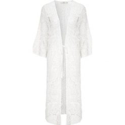 Cream Długi kardigan koronkowy Amilla złamana biel female biały. Białe swetry damskie Cream, w koronkowe wzory, z koronki, eleganckie, z długim rękawem, długie, bez kaptura. Za 279,00 zł.
