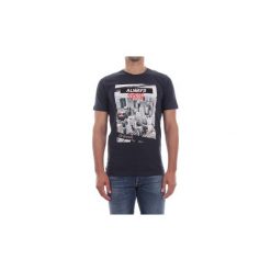 T-shirty z krótkim rękawem Jack Jones 12136807 SUP. Niebieskie t-shirty męskie Jack & Jones, m, bez wzorów, bez kołnierzyka, krótkie. Za 46,07 zł.