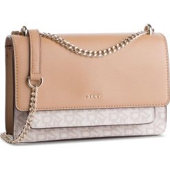 Torebka DKNY - R91EJA90 Hmp Logo/Lat HOK. Brązowe listonoszki damskie DKNY, na co dzień, bez wzorów, ze skóry ekologicznej, eleganckie, bez dodatków. W wyprzedaży za 579,00 zł.