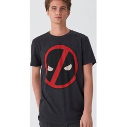 Koszulka Deadpool - Szary. Szare koszulki męskie House, s, bez wzorów, bez kołnierzyka, bez rękawów. Za 59,99 zł.