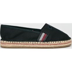 Tommy Hilfiger - Espadryle. Czerwone espadryle damskie TOMMY HILFIGER, bez wzorów, z gumy, bez obcasa. W wyprzedaży za 219,90 zł.