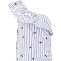 Bluzki asymetryczne: Abercrombie & Fitch Bluzka light blue