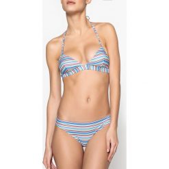 Stroje dwuczęściowe damskie: Dół kostiumu kąpielowego typu bikini w paski