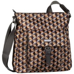 Tom Tailor Torebka Crossbody Rina Cube Brązowa. Pomarańczowe torebki klasyczne damskie Tom Tailor, bez wzorów, bez dodatków. Za 174,00 zł.