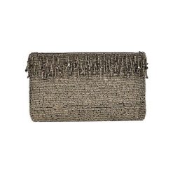 Puzderka: Kopertówka w kolorze srebrnym – (D)25 x (S)15 cm