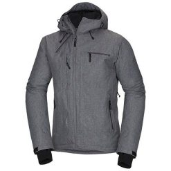 Northfinder Męska Kurtka Narciarska Cibor Grey Melanż bu34002snw-320 (Rozmiar M). Szare kurtki sportowe męskie marki Northfinder, m, bez wzorów, bez kaptura, narciarskie. W wyprzedaży za 360,00 zł.