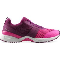 Buty do biegania damskie OBDS100 - różowy. Różowe buty sportowe damskie marki 4f, z nadrukiem, z gumy, do biegania. Za 299,99 zł.