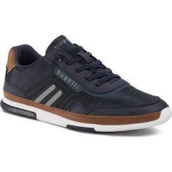 Sneakersy BUGATTI - 325-86703-5000-4100 Dark Blue. Niebieskie półbuty męskie Bugatti, na co dzień, bez wzorów, ze skóry ekologicznej, eleganckie, bez zapięcia. Za 239,99 zł.