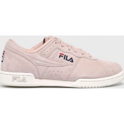 Fila - Buty Original Fitness S Low. Szare buty sportowe damskie Fila, ze skóry, sportowe, na fitness i siłownię. W wyprzedaży za 159,90 zł.