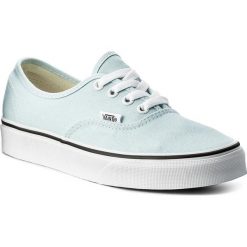 Tenisówki VANS - Authentic VN0A38EMQ6K Baby Blue/True White. Niebieskie półbuty damskie Vans, bez wzorów, z gumy, bez zapięcia. W wyprzedaży za 199,00 zł.