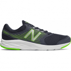 New Balance M411LN1. Szare buty sportowe męskie marki New Balance, z materiału, do biegania. Za 249,99 zł.