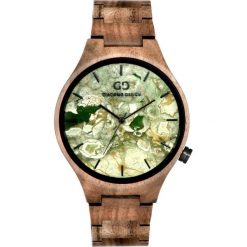 Zegarek Giacomo Design Męski Drewniany GD08802 brązowy. Pomarańczowe zegarki męskie marki Giacomo Design. Za 880,49 zł.