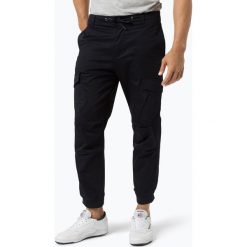 Armani Exchange - Spodnie męskie, niebieski. Niebieskie spodnie męskie Armani Exchange, m, bez wzorów, sportowe. Za 249,95 zł.