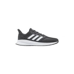 Buty adidas RUNFALCON. Szare trampki męskie Adidas, bez wzorów, bez zapięcia. Za 228,41 zł.