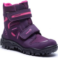 Śniegowce SUPERFIT - GORE-TEX 0-809080-9000 D Lila/Rosa D. Fioletowe śniegowce dziewczęce Superfit, bez zapięcia. Za 359,00 zł.