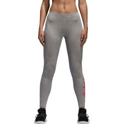 Legginsy sportowe damskie: Adidas Legginsy damskie ESS LIN Tight szare r. S (CF8872)