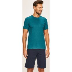 Henderson - Piżama. Niebieskie piżamy męskie Henderson, xl, bez wzorów, z bawełny, bez rękawów. Za 99,90 zł.