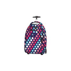 Plecak szkolny na kółkach CoolPack Target Dots 1044. Szare plecaki męskie marki CoolPack, z kauczuku, biznesowe. Za 185,90 zł.