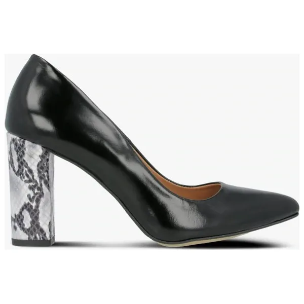 Symbiosis Czółenka Sneaky buty damskie, czarny, rozmiar 9. Czarne czółenka damskie Symbiosis, bez wzorów, ze skóry, bez obcasa, na obcasie. W wyprzedaży za 339,99 zł.