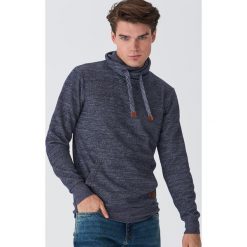 Melanżowa bluza - Granatowy. Niebieskie bluzy męskie House, s, bez wzorów, bez kołnierzyka, bez rękawów, bez kaptura. Za 119,99 zł.