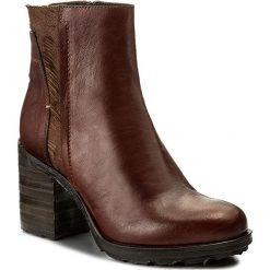 Botki KHRIO - 172K7406RRIQ Whisky/Tan. Brązowe botki damskie skórzane marki Khrio. W wyprzedaży za 389,00 zł.