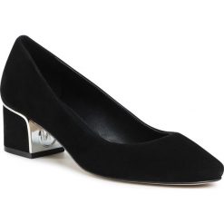 Półbuty MICHAEL MICHAEL KORS - Lana Pump 40T0LAMP1S Black. Czarne półbuty damskie MICHAEL Michael Kors, bez wzorów, ze skóry, eleganckie, bez obcasa, na obcasie, bez zapięcia. Za 679,00 zł.