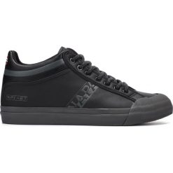Napapijri Trick Tenisówki Czarny. Czarne trampki męskie Napapijri, ze skóry. Za 529,95 zł.