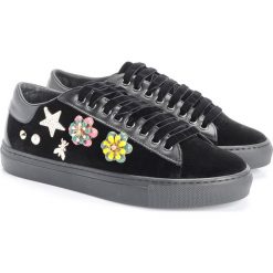Patrizia Pepe Sneakersy. Trampki i tenisówki damskie Patrizia Pepe, ze skóry. Za 499,00 zł.